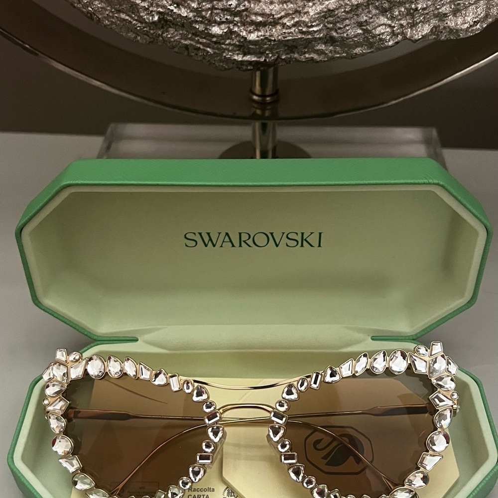 Brand new Swarovski glasses . Sold out in stores